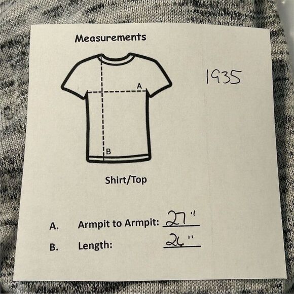 Lucky Brand Women's M Gray Long Sleeve Scoop Neck T-Shirt Casual - Picture 11 of 11